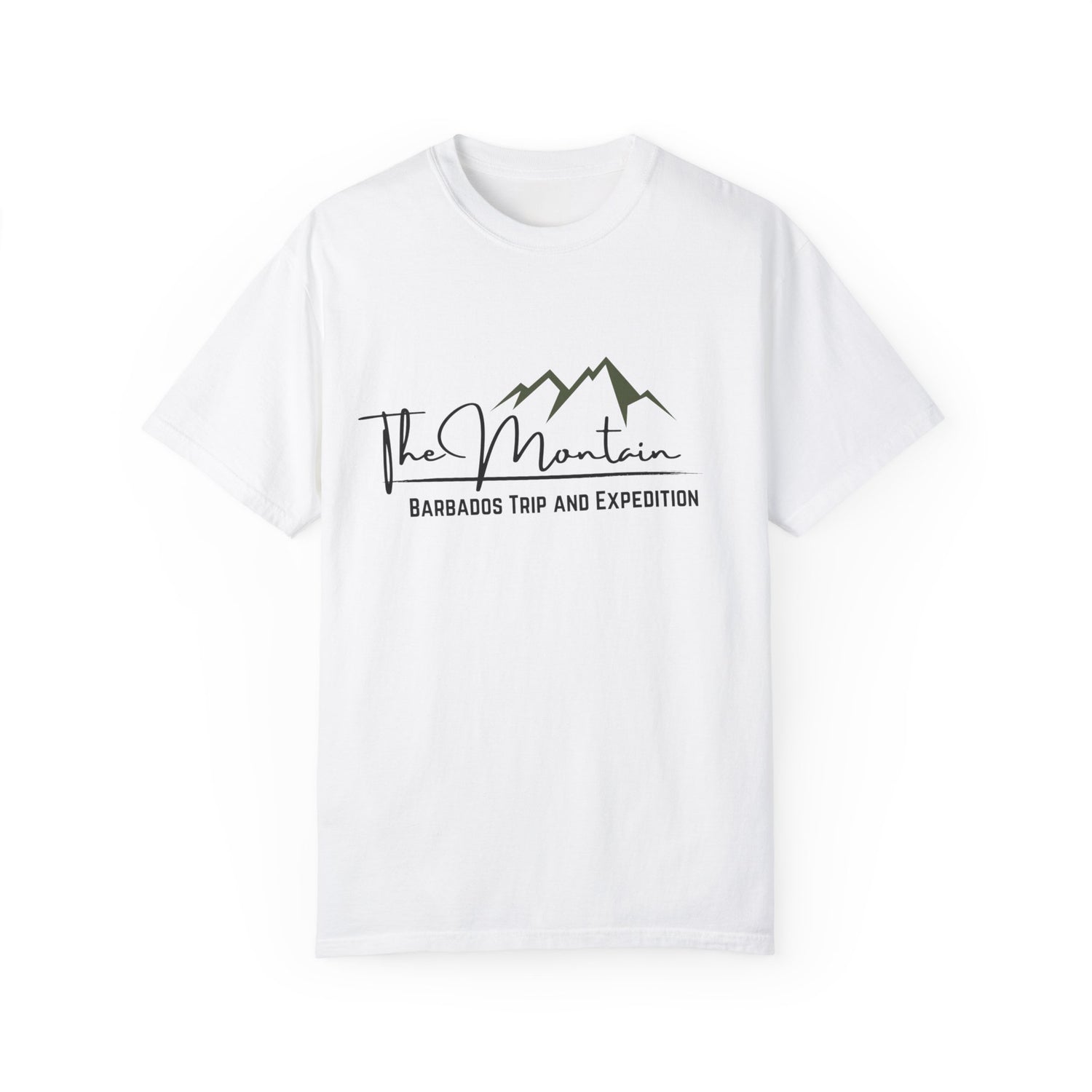 Adventure Awaits Unisex T-Shirt | The Mountain Barbados Expedition Design