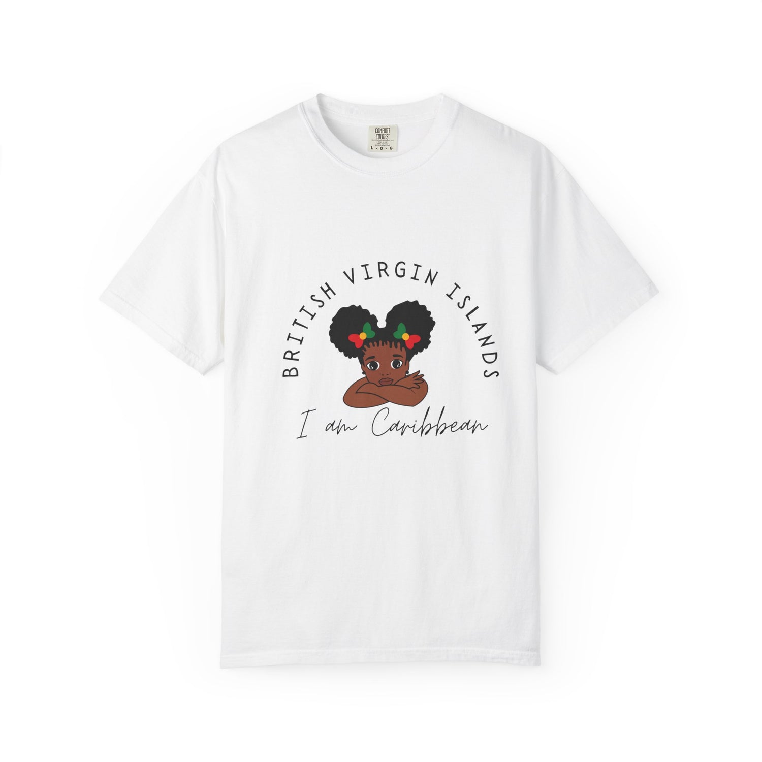 Caribbean Pride Unisex T-Shirt - I Am Caribbean - British Virgin Islands Design