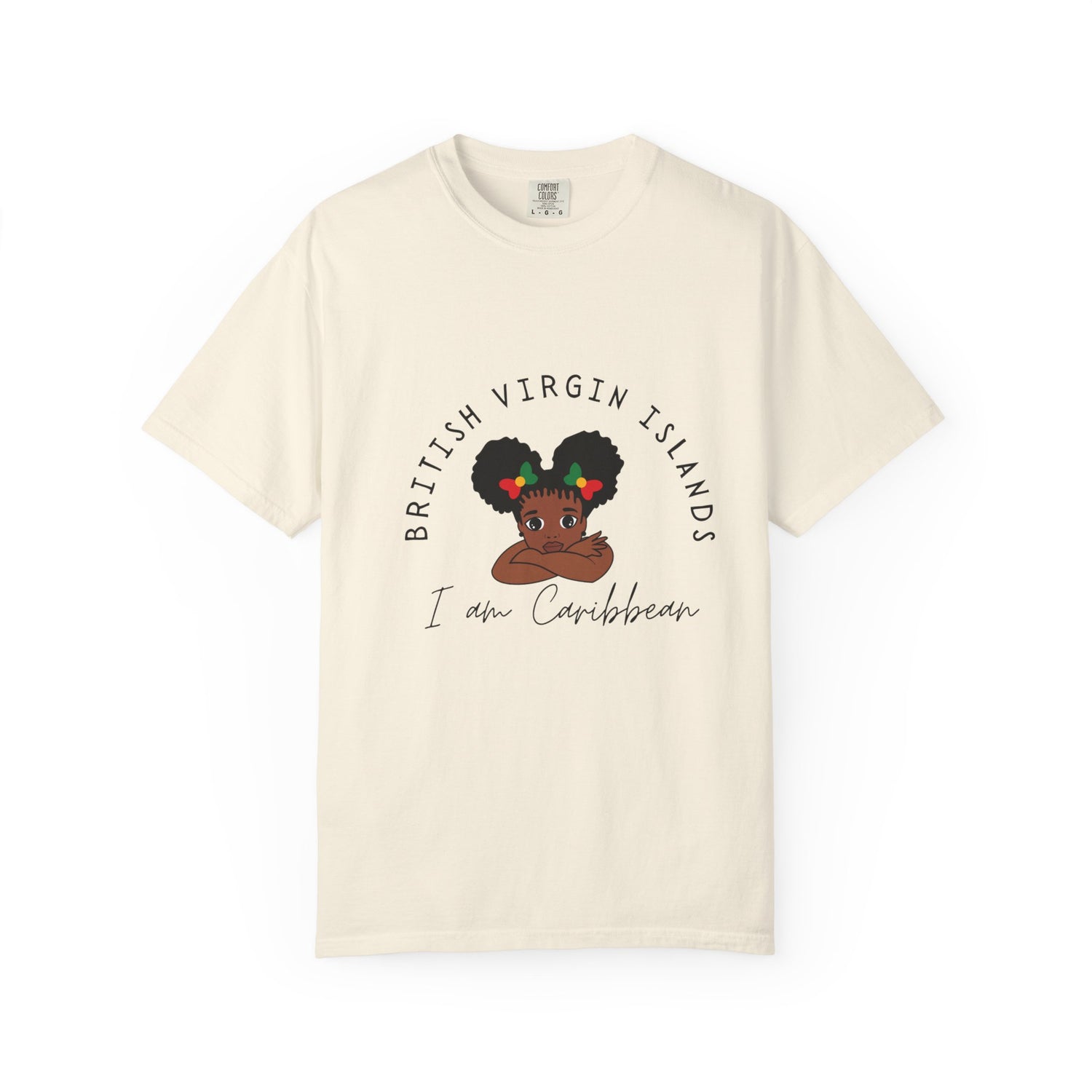 Caribbean Pride Unisex T-Shirt - I Am Caribbean - British Virgin Islands Design