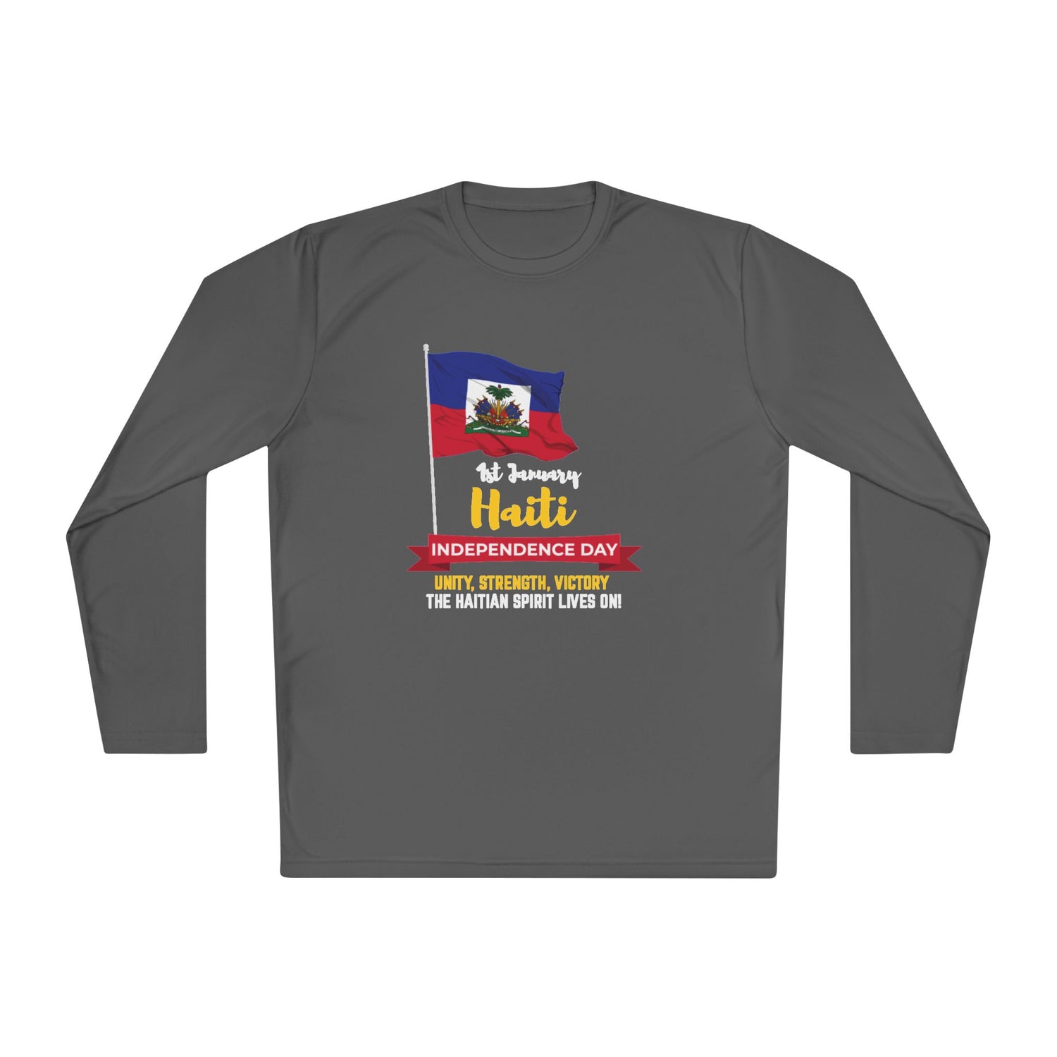 Haiti Flag Independence Day  Long Sleeve Shirt