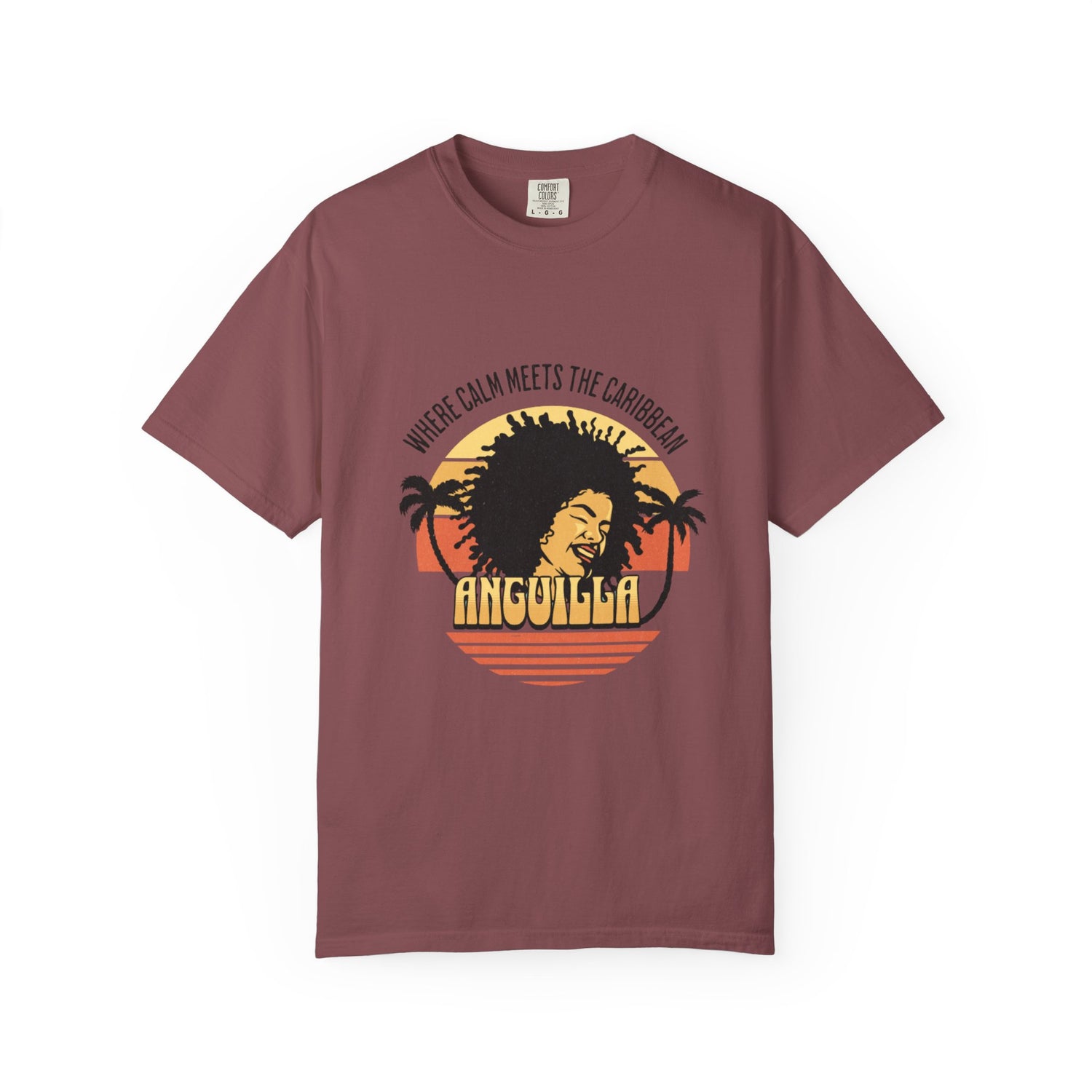 Anguilla Sunset T-Shirt - Where Calm Meets the Caribbean